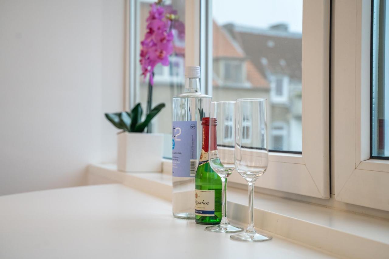 Kiel, Renovierte Innenstadtwohnung, 24H Check-In, 2 Kostenlose Fahrraeder Exterior foto